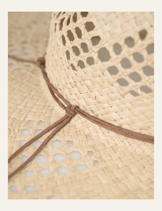 Olkihattu luonnonväri - 3