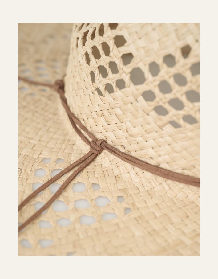 Olkihattu luonnonväri - 3