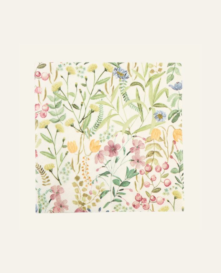 Paperiservetit beige - 33x33 cm beige - 1