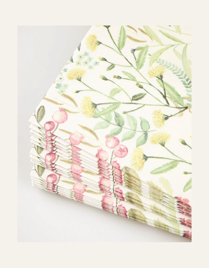 Paperiservetit beige - 2