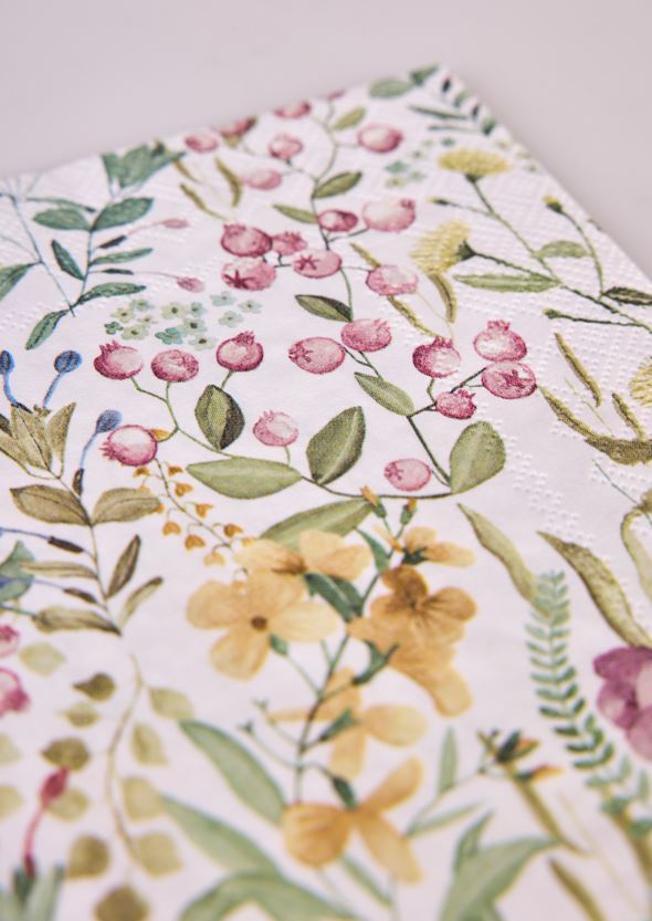 Paperiservetit moniväri - 2