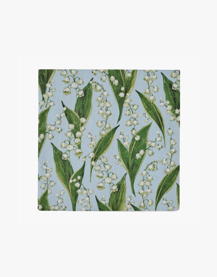 Paperiservetit vaaleansininen - 33x33 cm vaaleansininen - 1