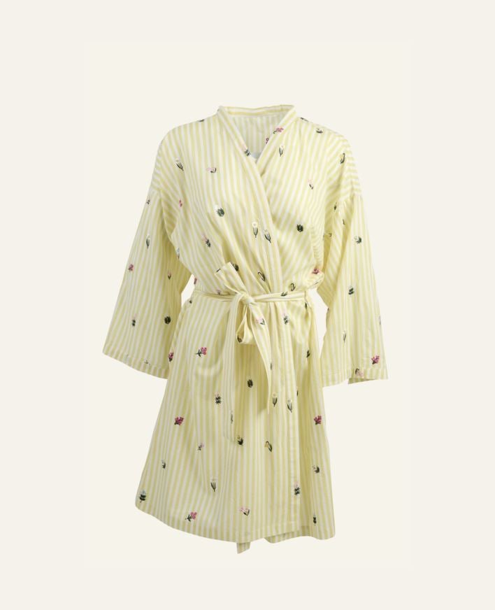 Kimono keltainen - one size keltainen - 1