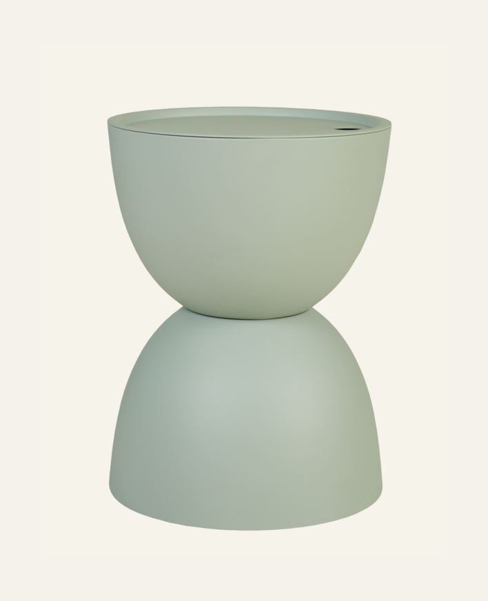 Puutarhapöytä vaaleanvihreä - ø34x45 cm vaaleanvihreä - 1