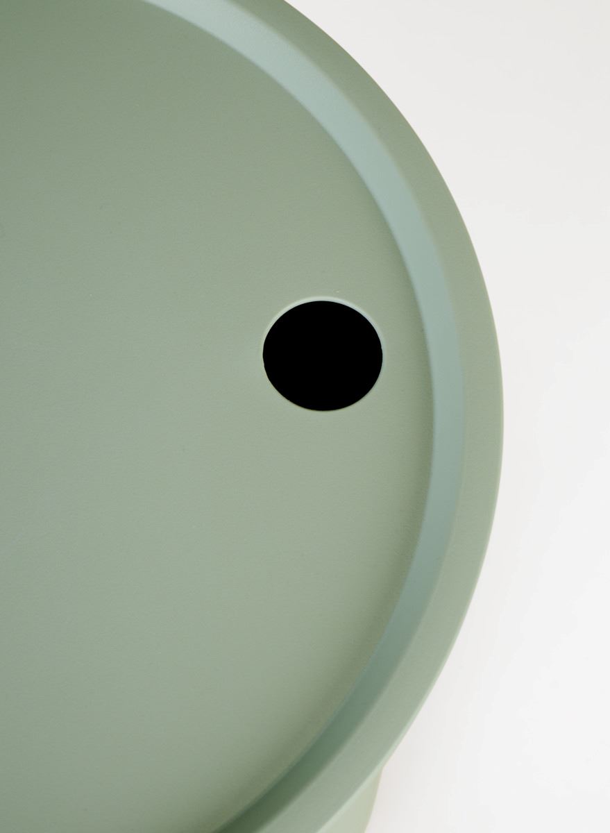 Puutarhapöytä vaaleanvihreä - 6