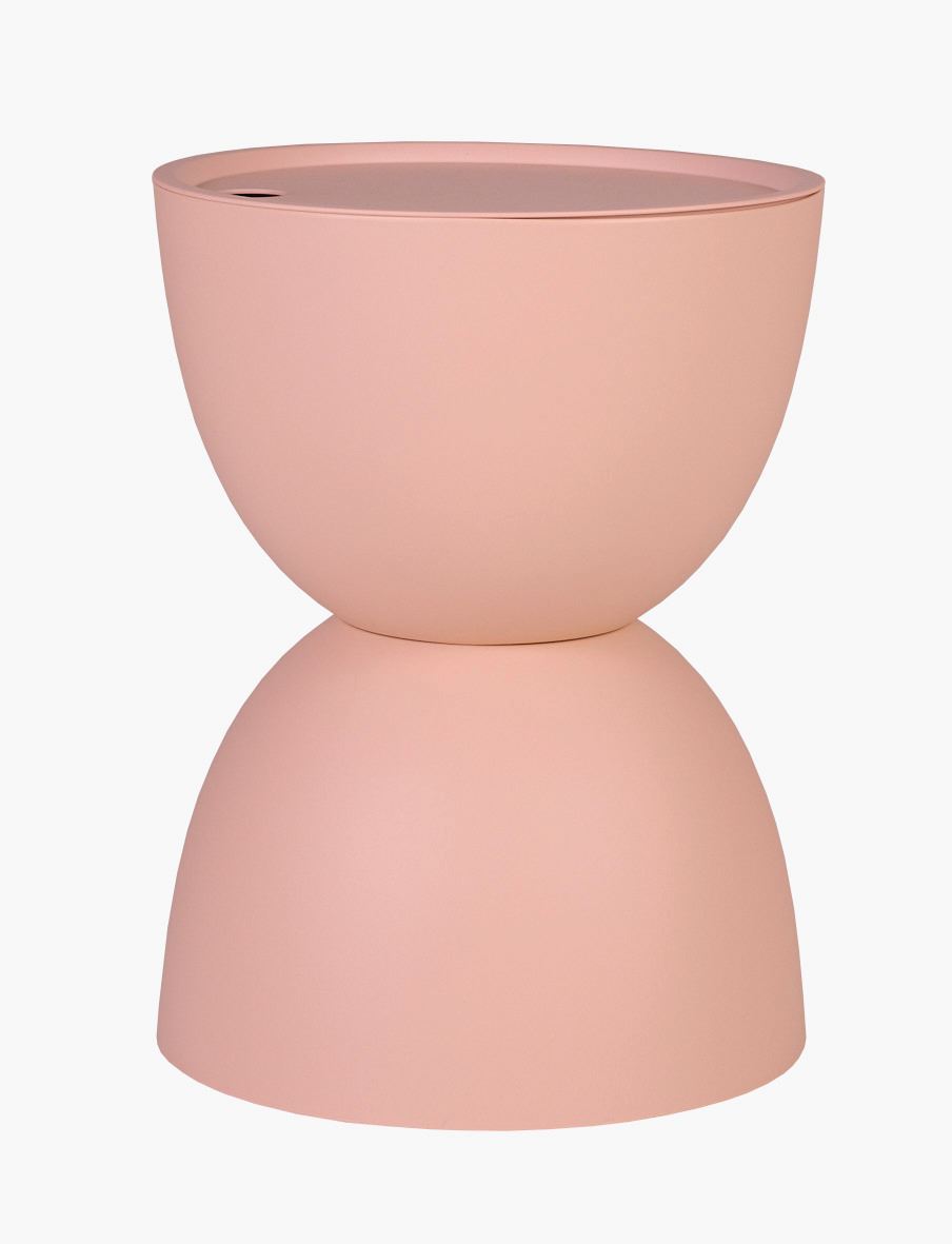 Puutarhapöytä puuteriroosa - h46 cm ø34 puuteriroosa - 1