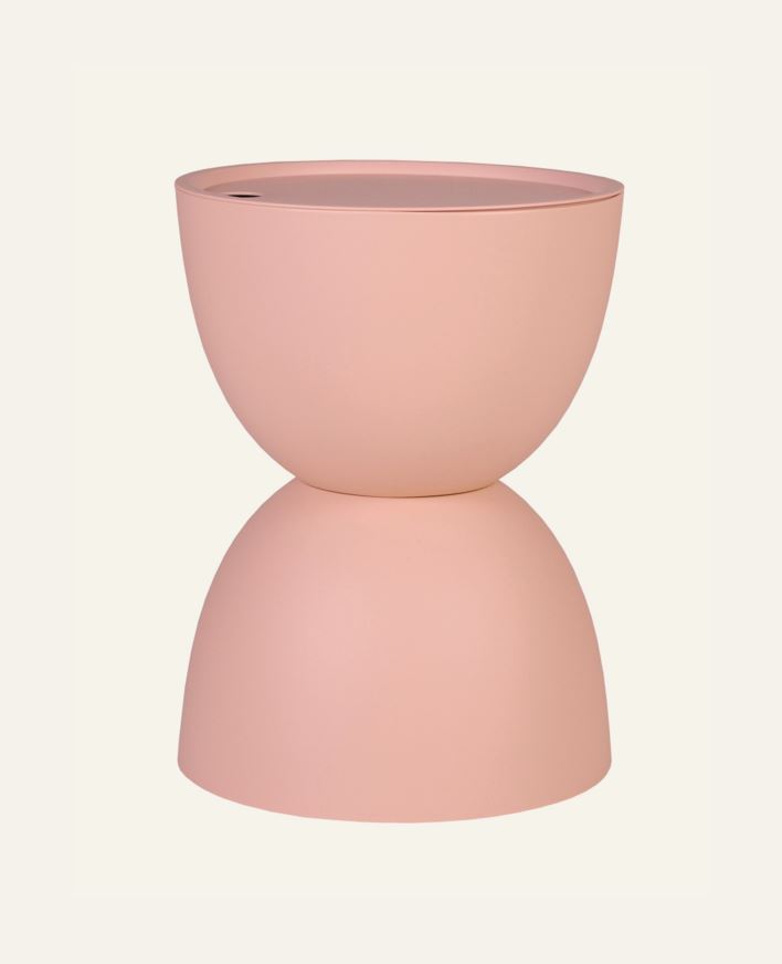 Puutarhapöytä puuteriroosa - ø34x45 cm puuteriroosa - 1