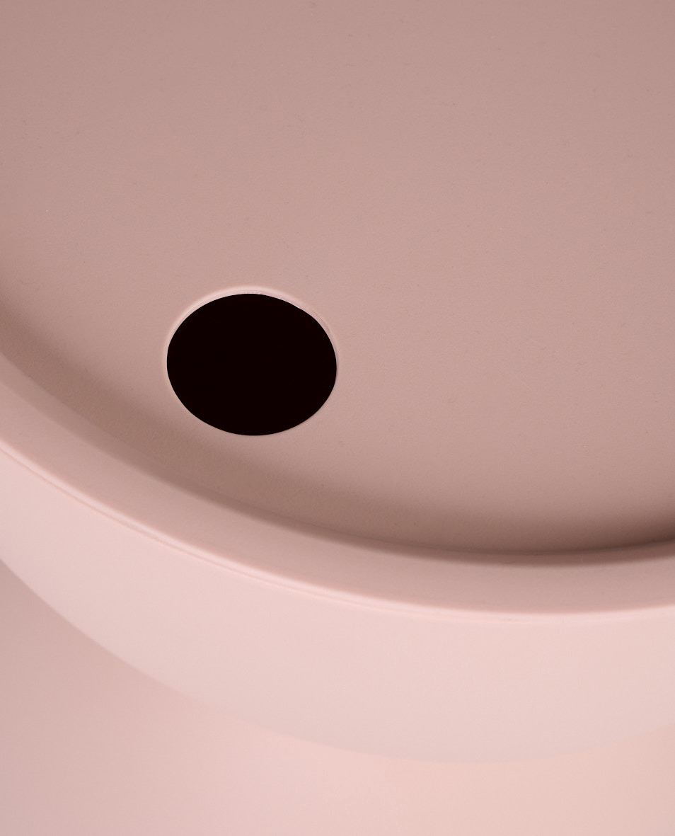 Puutarhapöytä puuteriroosa - 2