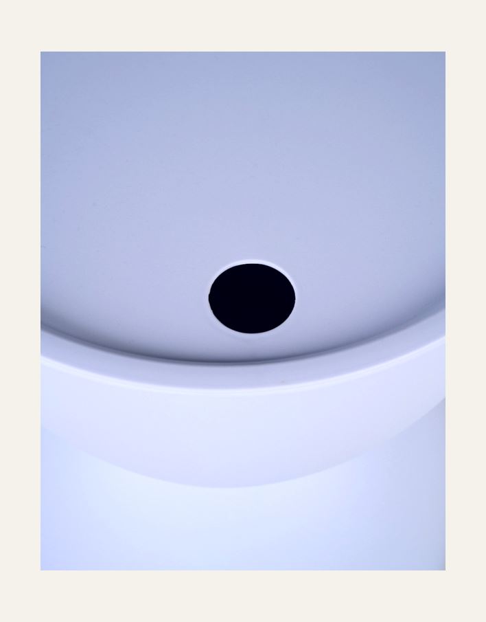 Puutarhapöytä vaaleansininen - 2