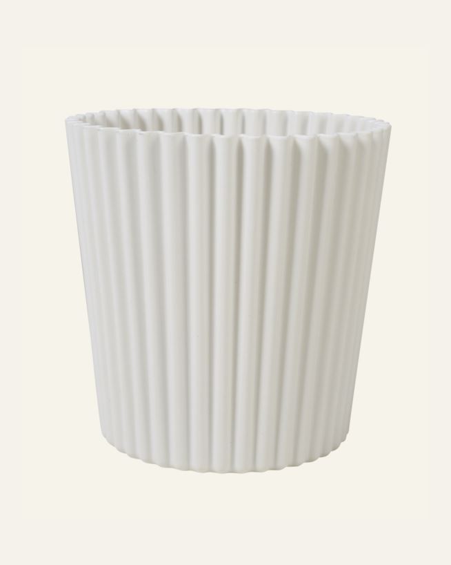 Ulkoruukku valkoinen - 39x39x44 cm valkoinen - 1