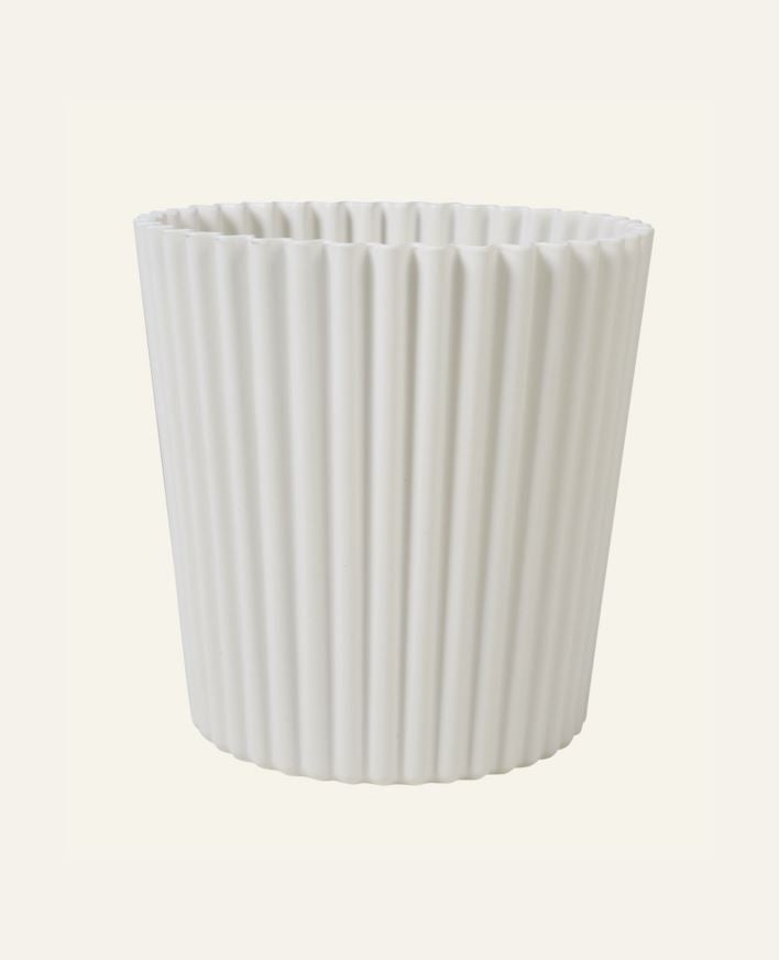 Ulkoruukku valkoinen - 39x39x44 cm valkoinen - 1