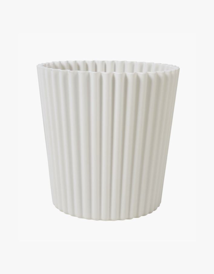 Ulkoruukku valkoinen - 39x39x44 cm valkoinen - 1