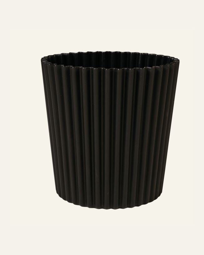 Ulkoruukku musta - 25x25x25 cm musta - 1