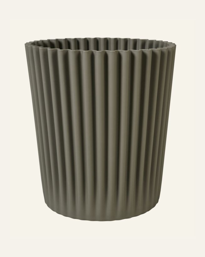 Ulkoruukku harmaanruskea - 39x39x44 cm harmaanruskea - 1