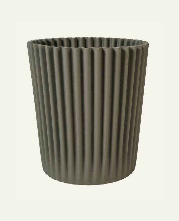 Ulkoruukku harmaanruskea - 39x39x44 cm harmaanruskea - 1