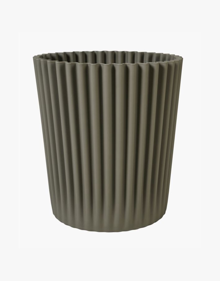 Ulkoruukku harmaanruskea - 39x39x44 cm harmaanruskea - 1