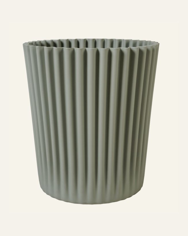 Ulkoruukku harmaanvihreä - 39x39x44 cm harmaanvihreä - 1