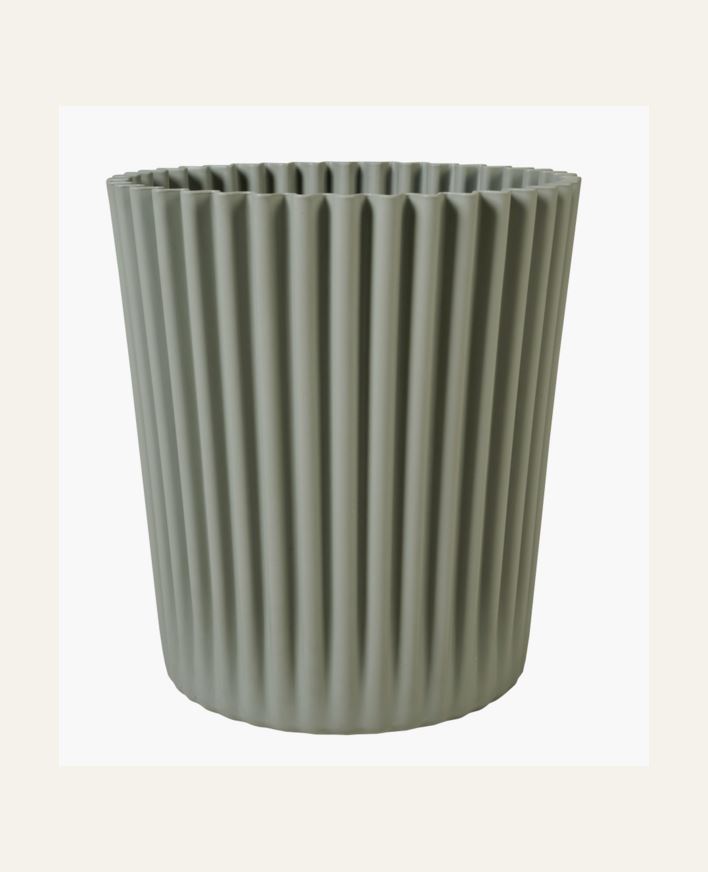 Ulkoruukku harmaanvihreä - 39x39x44 cm harmaanvihreä - 1