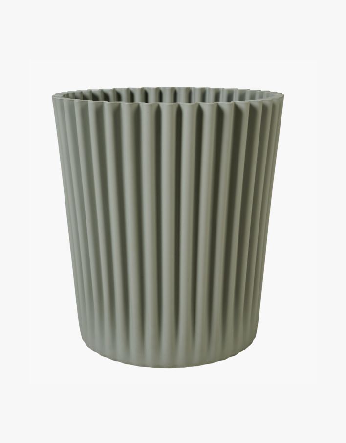 Ulkoruukku harmaanvihreä - 39x39x44 cm harmaanvihreä - 1