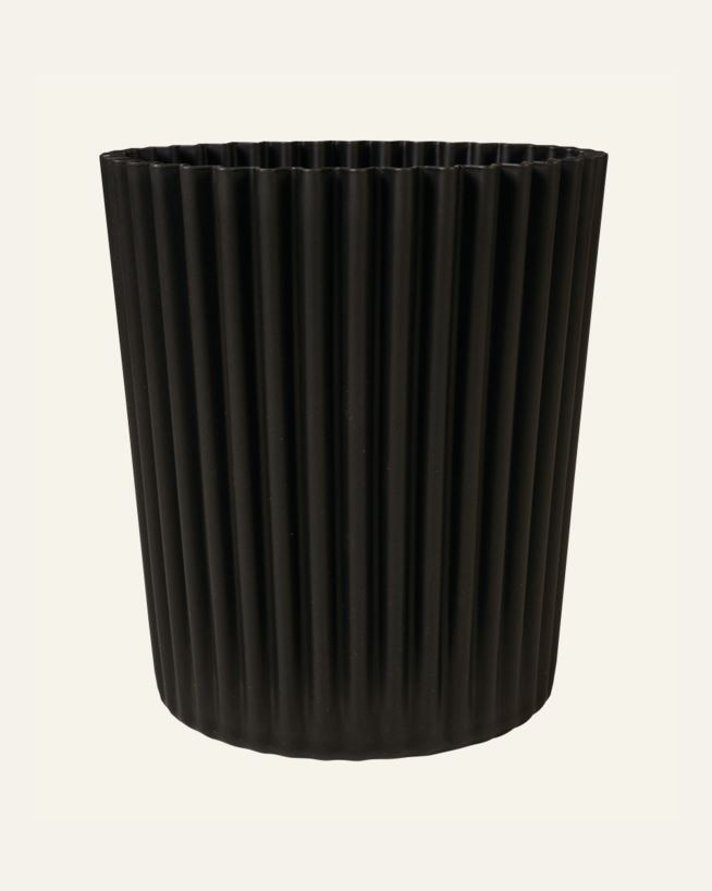 Ulkoruukku musta - 39x39x44 cm musta - 1