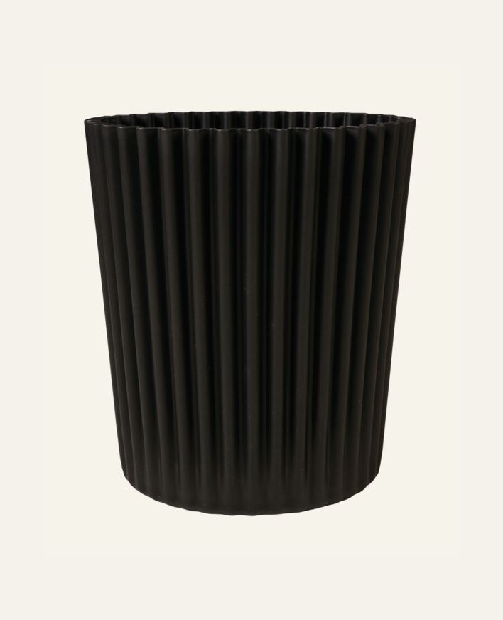 Ulkoruukku musta - 39x39x44 cm musta - 1