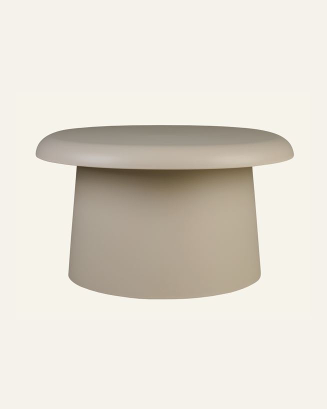 Puutarhapöytä hiekka - h38 cm ø66 hiekka - 1