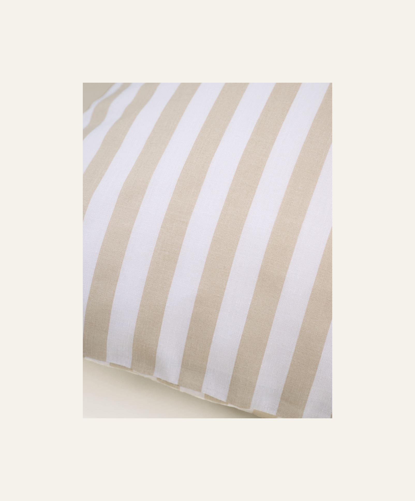 Tyynyliina puuvillaa beige - 2