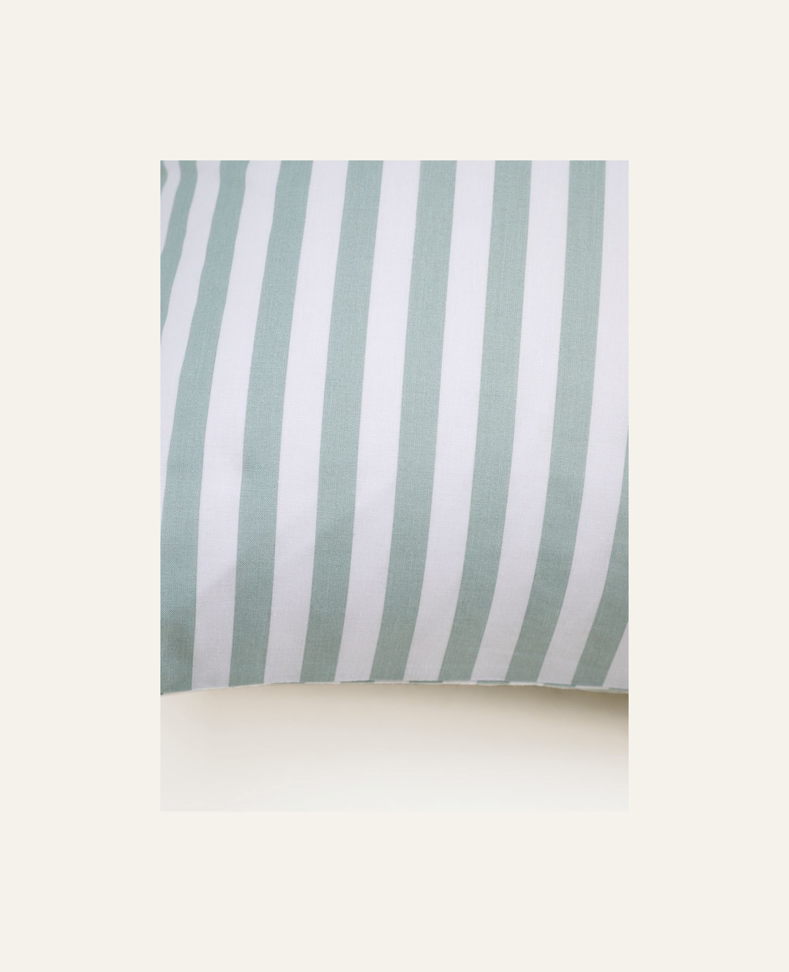 Tyynyliina puuvillaa vihreä - 2