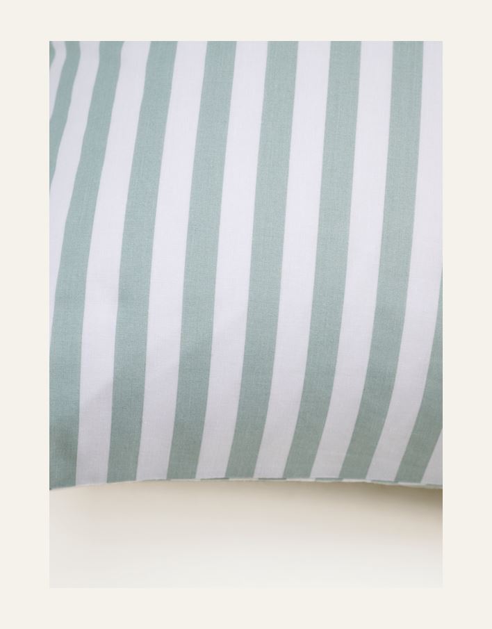 Tyynyliina puuvillaa vihreä - 2