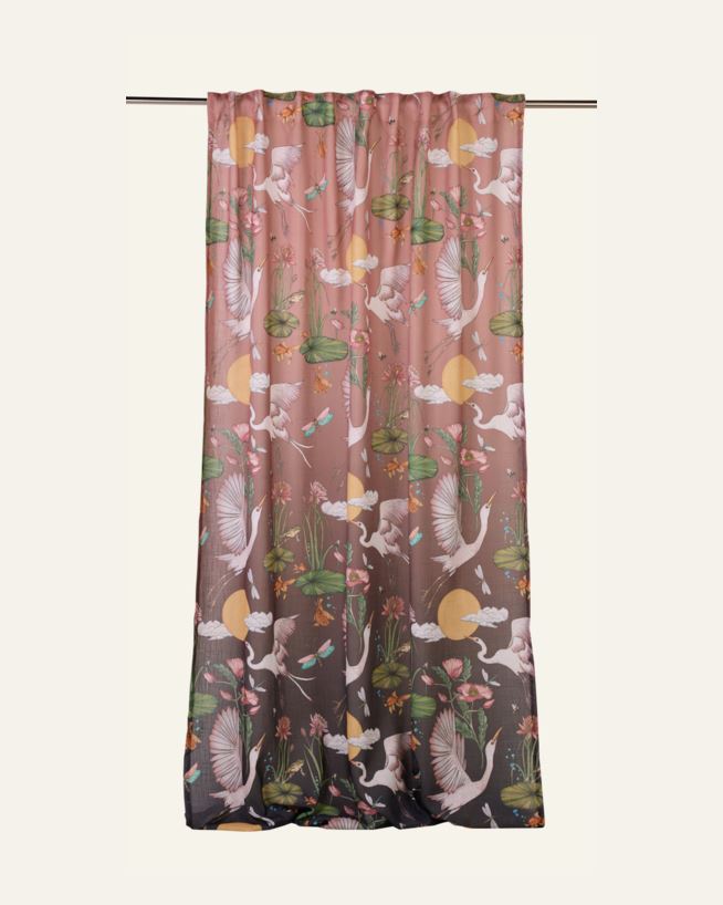 Verho moniväri/roosa - 140x240 cm moniväri/roosa - 1