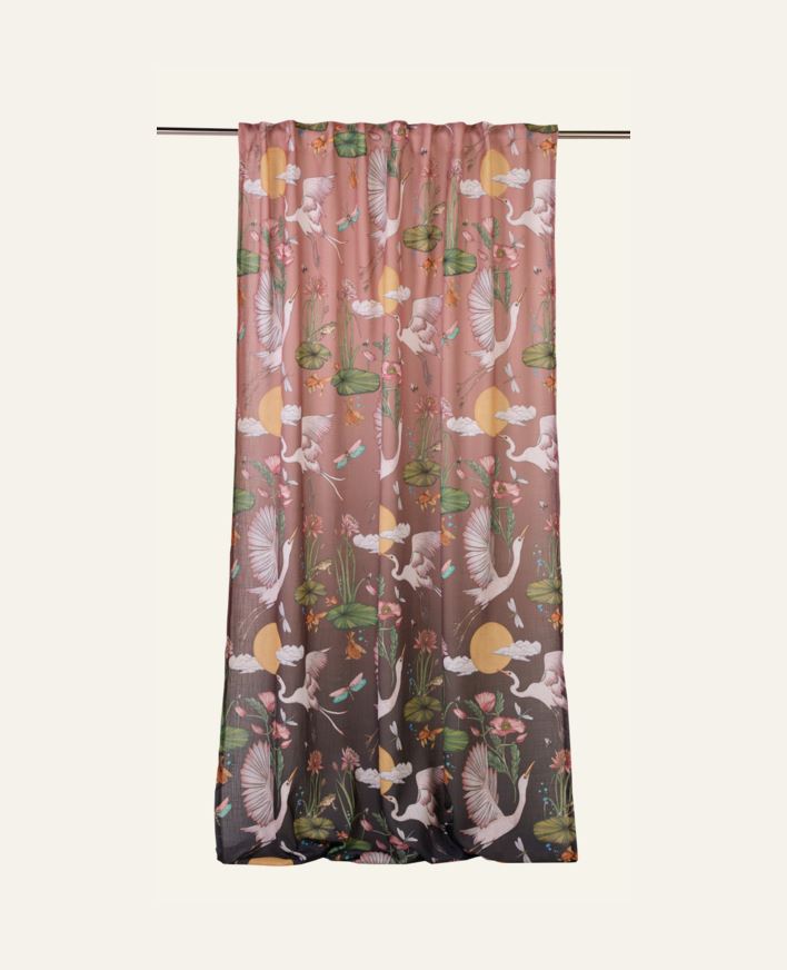 Verho moniväri/roosa - 140x240 cm moniväri/roosa - 1