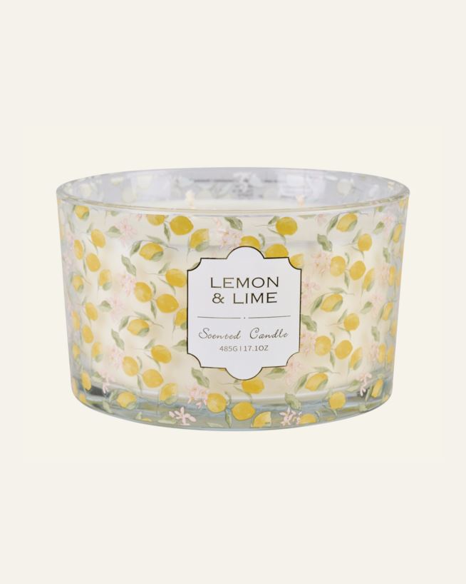 Tuoksukynttilä moniväri/keltainen - 485 g moniväri/keltainen - 1