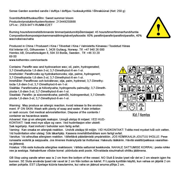 Tuoksukynttilä moniväri - 3