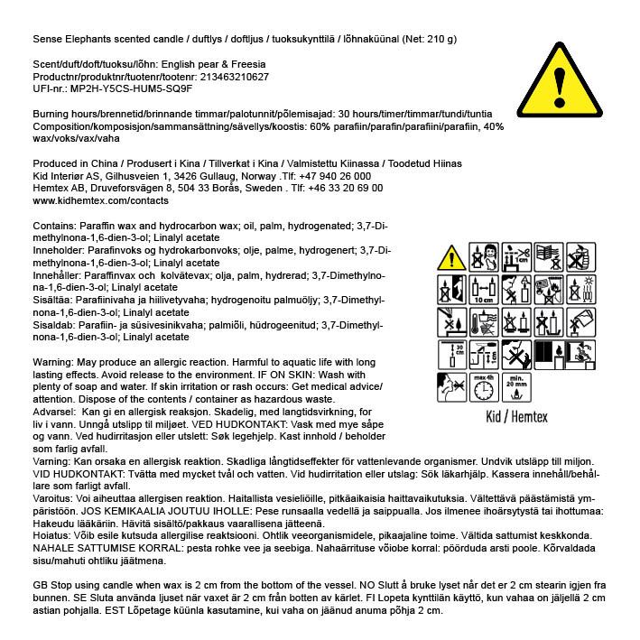 Tuoksukynttilä harmaasininen - 3