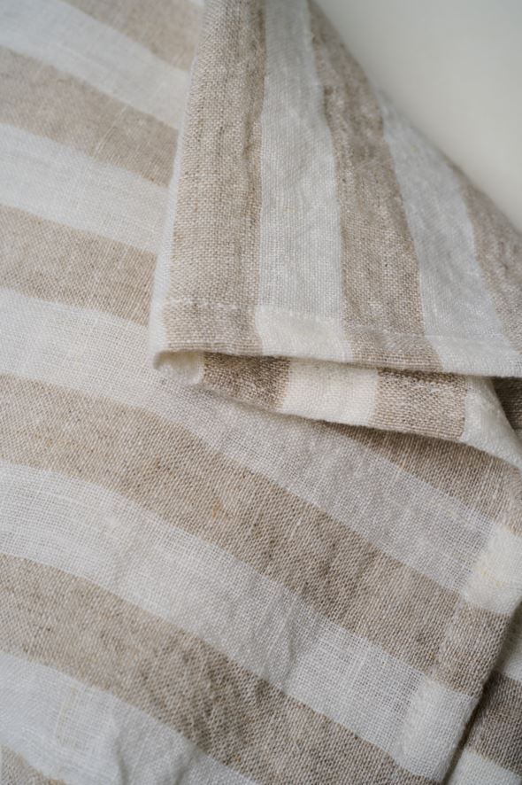 Pellavaservetti beige - 3