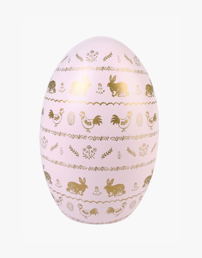 Pääsiäismuna roosa - 14x9 cm roosa - 1