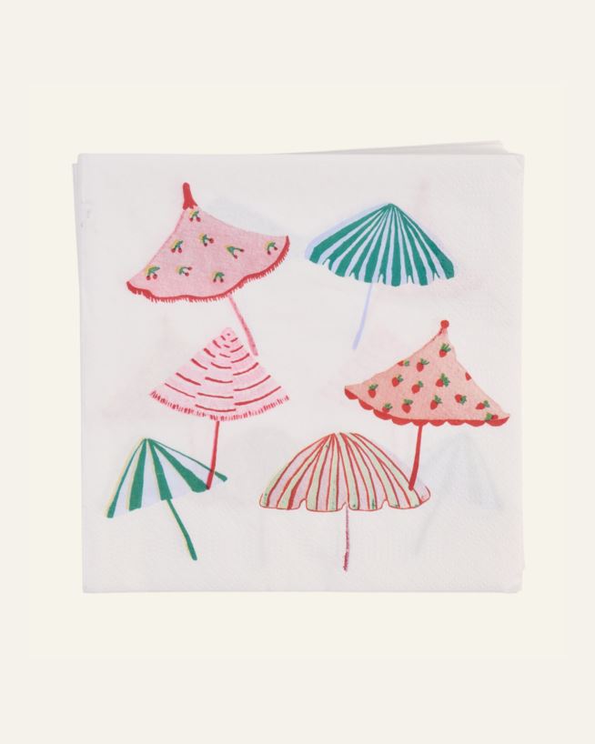 Paperiservetit moniväri - 33x33 cm moniväri - 1