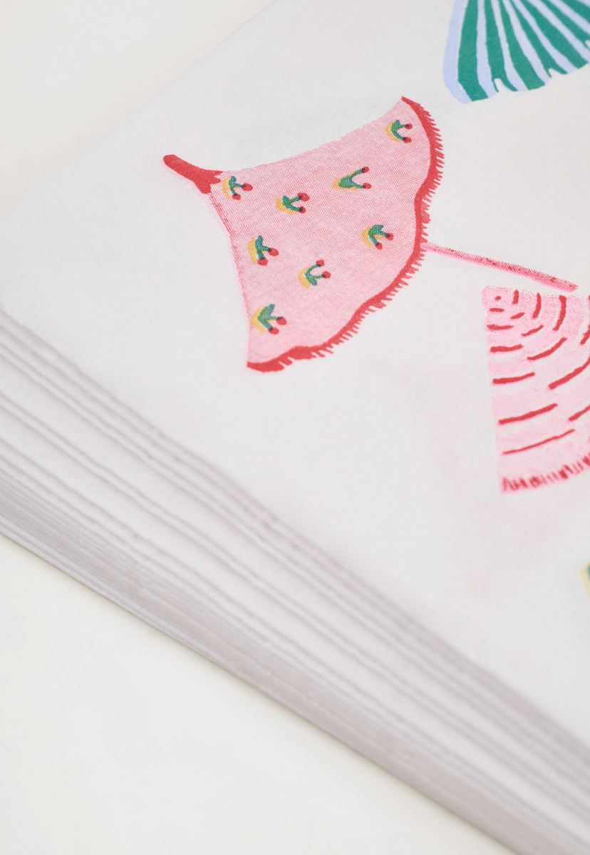 Paperiservetit moniväri - 2