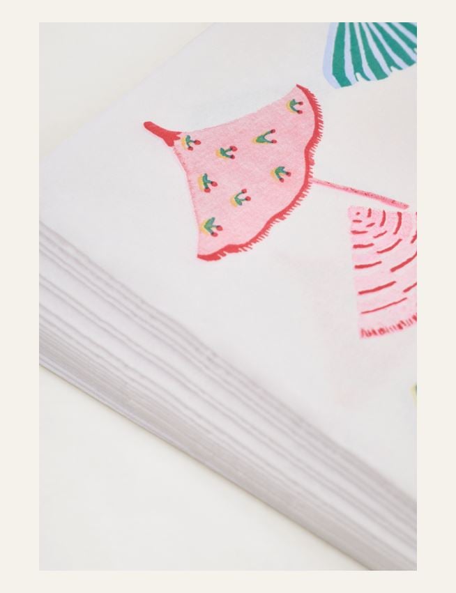 Paperiservetit moniväri - 2