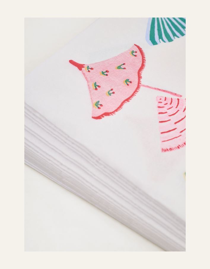 Paperiservetit moniväri - 2