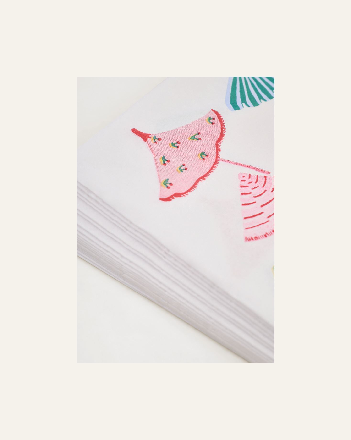 Paperiservetit moniväri - 2