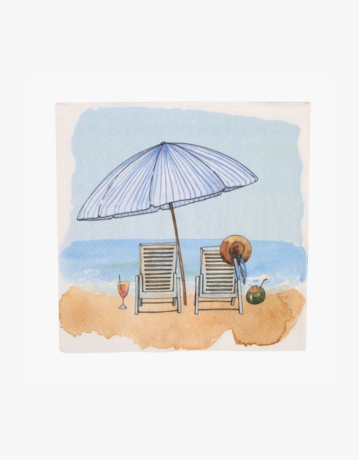 Paperiservetit moniväri - 33x33 cm moniväri - 1