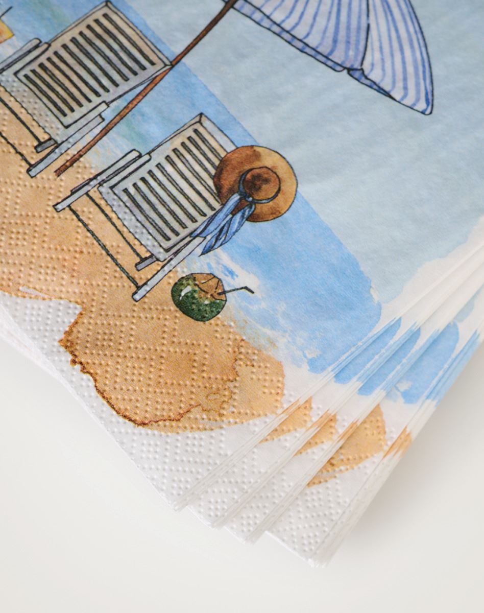 Paperiservetit moniväri - 2