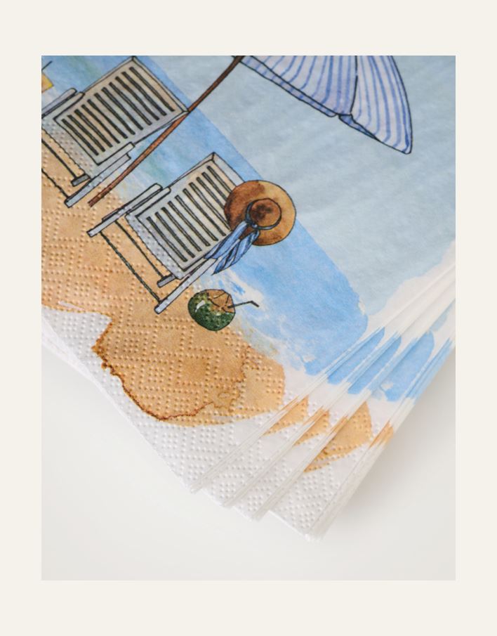 Paperiservetit moniväri - 2