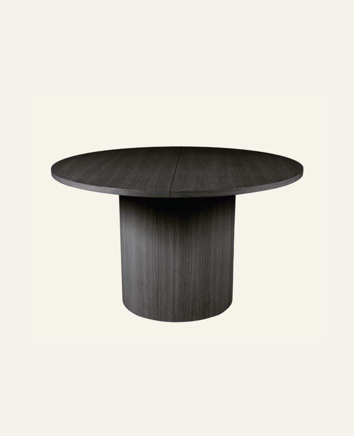 Ruokapöytä musta - ø127 cm musta - 1