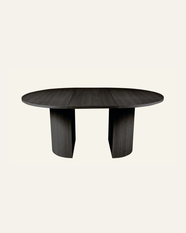 Ruokapöytä musta - ø127 cm musta - 1