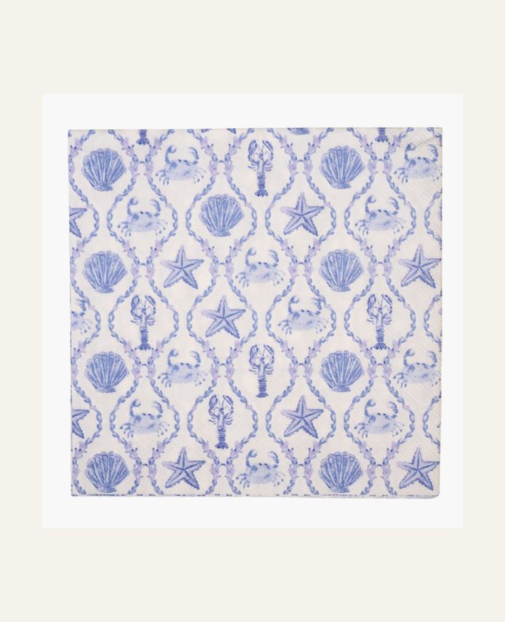 Ruokaservetit sininen - 40x40 cm sininen - 1