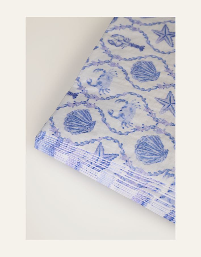 Ruokaservetit sininen - 2