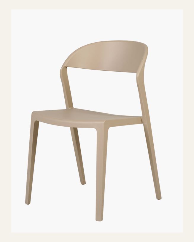 Puutarhatuoli beige - 80 cm beige - 1