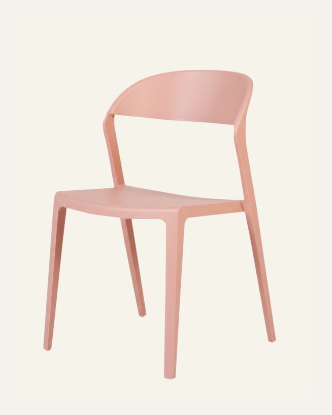 Puutarhatuoli vaalea terrakotta - 80 cm Vaalea terrakotta - 1